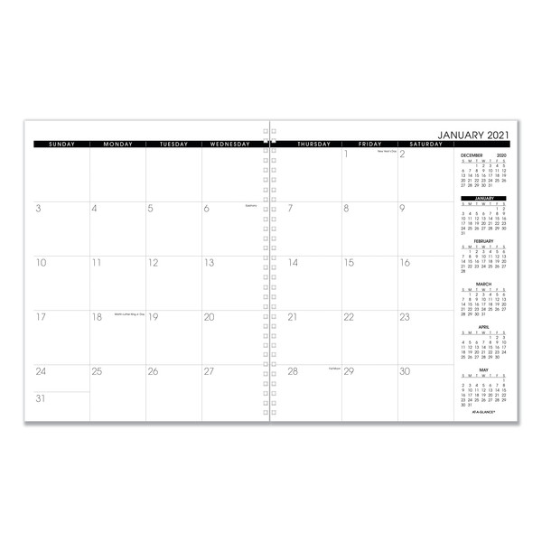 At-A-Glance Monthly Planner Refill, 11 x 9, White, 2021 7092371